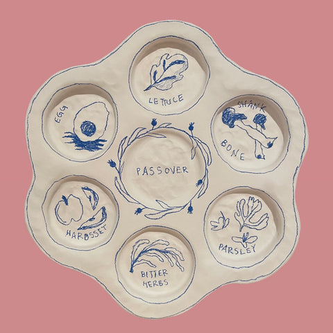 *new* Passover Seder Plate | Hayom x Frank Ceramics