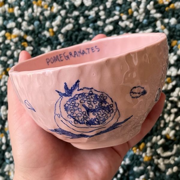 Pomegranate bowl | Hayom x Frank Ceramics