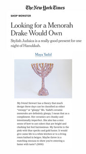 Hanukkiah | Hayom x Maya Yadid
