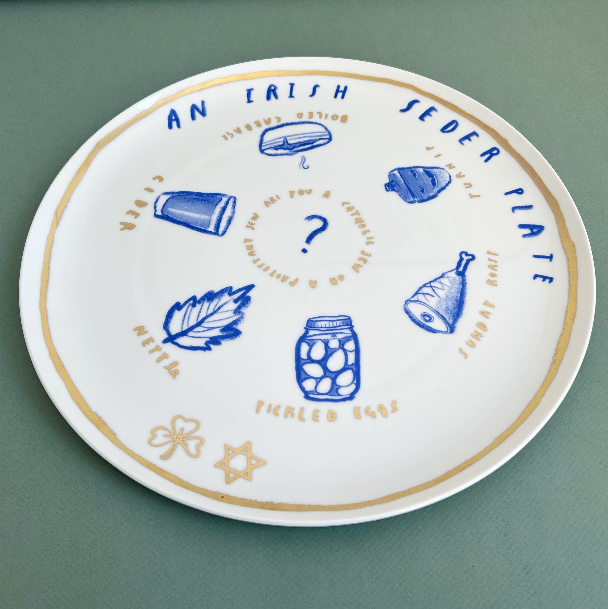 Seder Plate by Oliver Jeffers