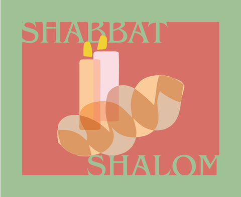 Shabbat Shalom Cards pack